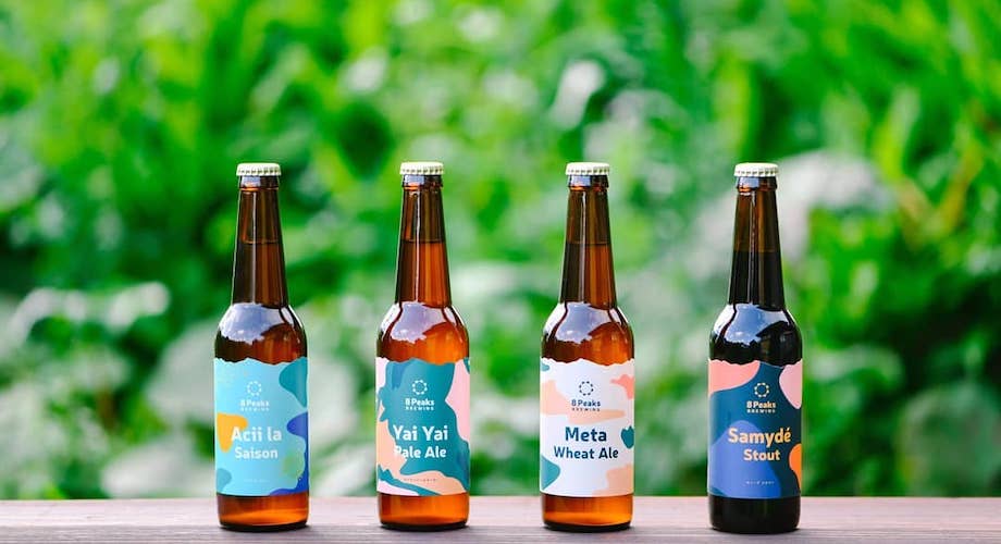 8Peaks BREWINGのビール名は八ヶ岳周辺の方言から命名
