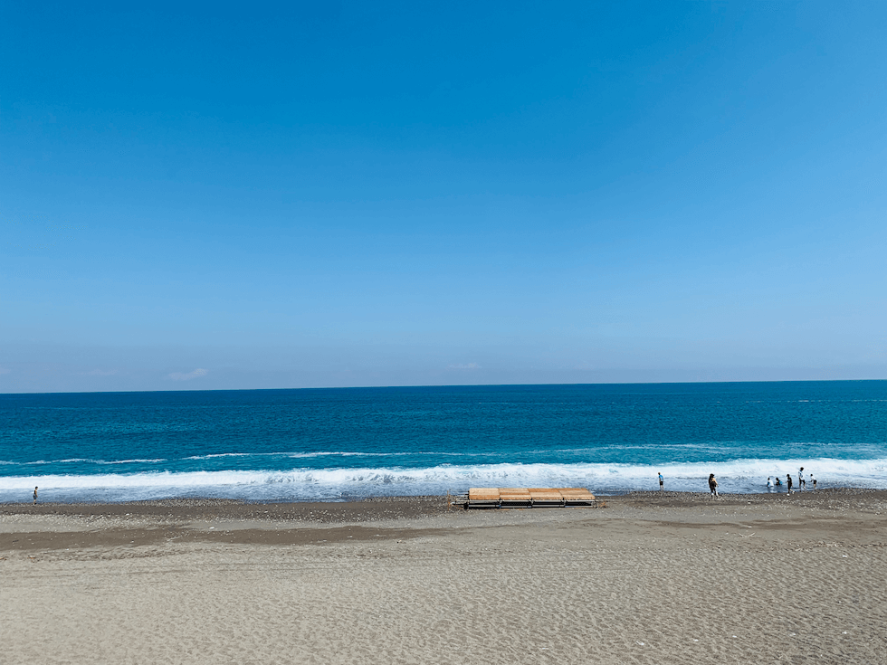 富山県朝日町の海