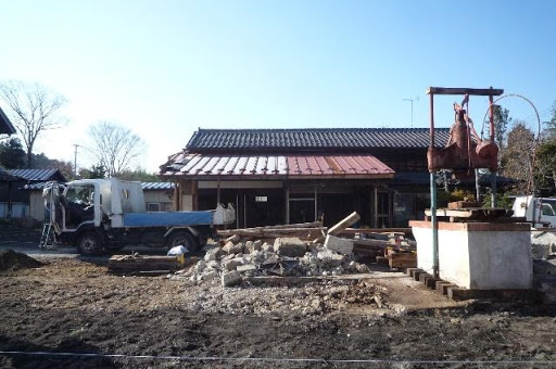 現在整備中の(仮称)富谷宿観光交流ステーションの一部