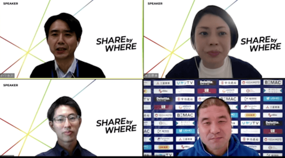 写真左上> テイト永渕(Tate Nagafuchi) 氏 三浦工業株式会社 企画統括部長 / 三浦工業でCSR・ブランディング・情報システムを担当し、現在FC今治新スタジアムの防災拠点づくりプロジェクトにも関わる。2000年に機械エンジニアとして入社し、2008年より9年間アメリカ駐在を経験。帰国後仲間とともに愛媛で最も面白い人たちが集まる社会人コミュニティ「たてヨコ愛媛」を立上げる。ニックネームはテイト(Tate)。