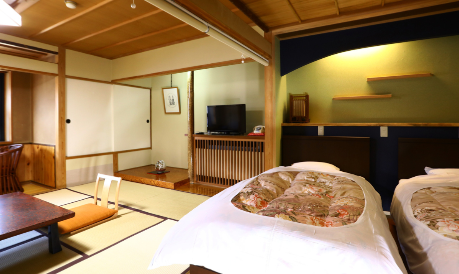 常盤屋旅館の客室の様子(常盤屋旅館様よりご提供)