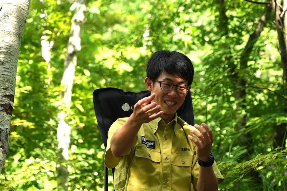 服部 優樹(Yuki Hattori)氏 / 環境省中部山岳国立公園管理事務所国立公園管理官