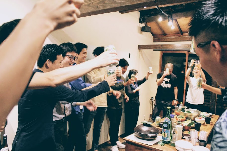 沖縄名物「オリオンビール」で乾杯からスタート！
