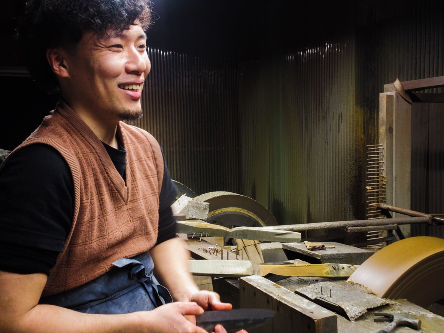 明神利器製作所の二代目明神直人さん